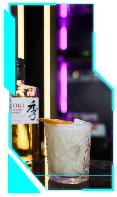 Uisukī Sour Japanese whisky | Yuzu liqueur | Lemon | Sugar | Eggwhite